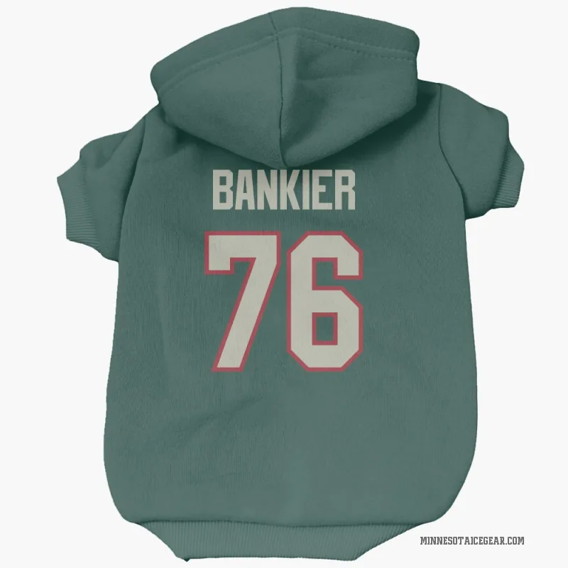 Caedan Bankier  Green Minnesota Wild   Dark  Cat & Dog Pet Hoodie
