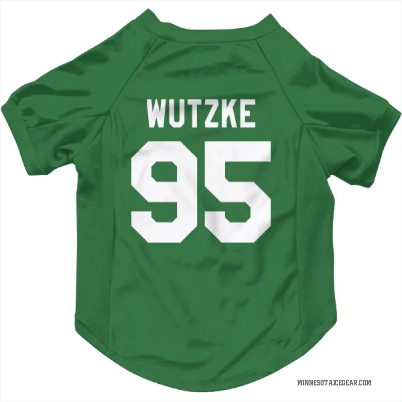 Chase Wutzke  Green Minnesota Wild  Cat & Dog Pet Jersey