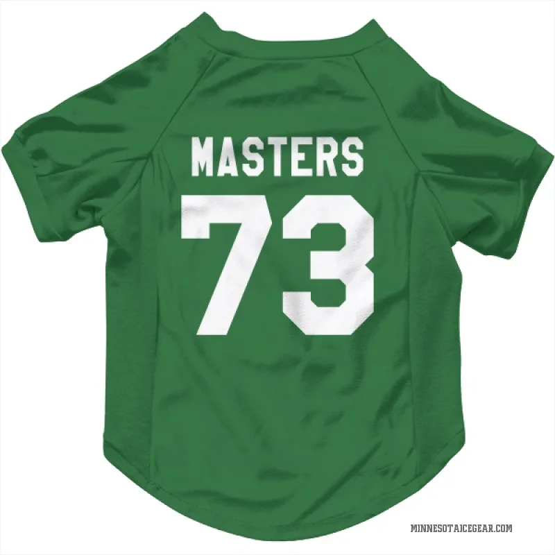 Kyle Masters  Green Minnesota Wild  Cat & Dog Pet Jersey