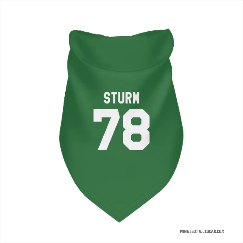 Nico Sturm  Green Minnesota Wild  Cat & Dog Pet Bandana