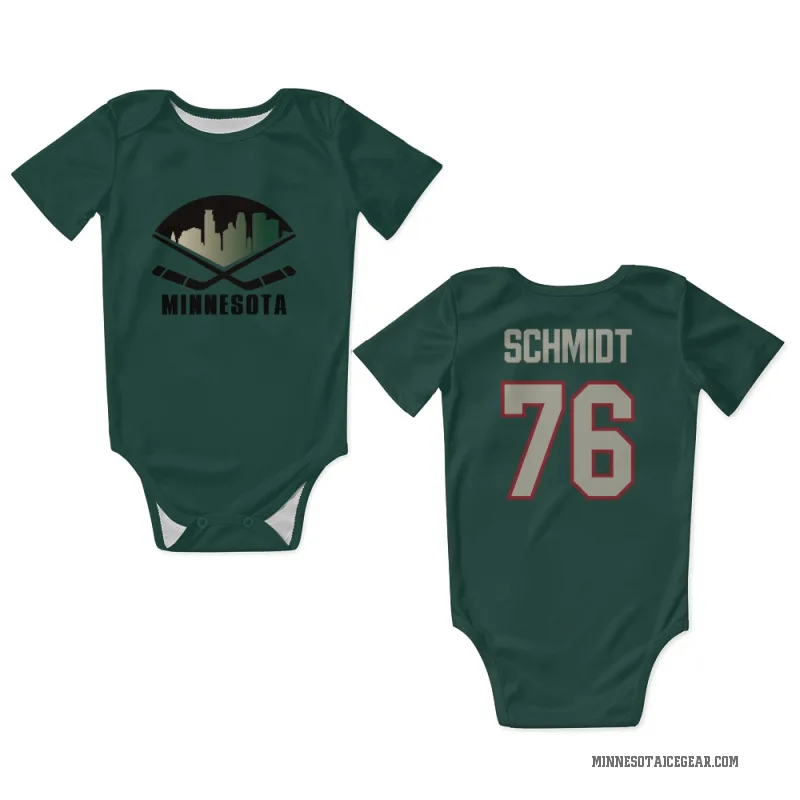 Roman Schmidt  Green Minnesota Wild   Dark  Newborn & Infant Bodysuit