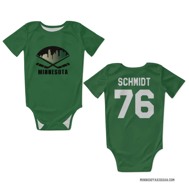 Roman Schmidt  Green Minnesota Wild  Newborn & Infant Bodysuit