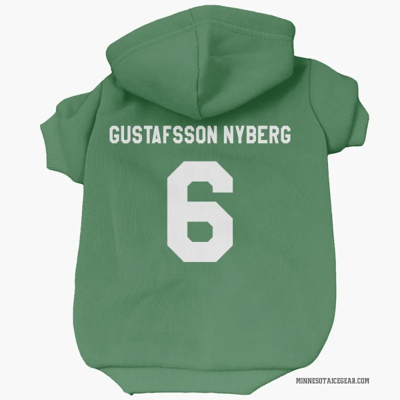 Viking Gustafsson Nyberg  Green Minnesota Wild  Cat & Dog Pet Hoodie